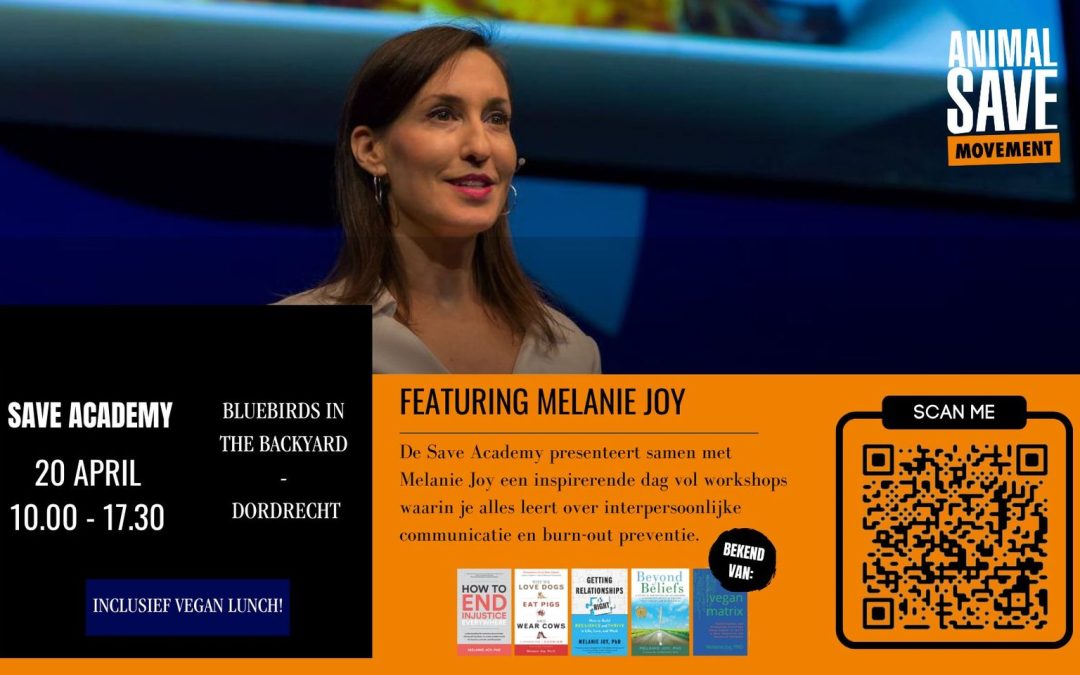 Melanie Joy komt naar Nederland!